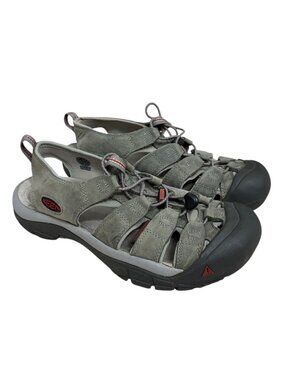 Keen Sandals Newport H2 Waterproof Hiking Green Closed Toe Shoes Men’s size 10